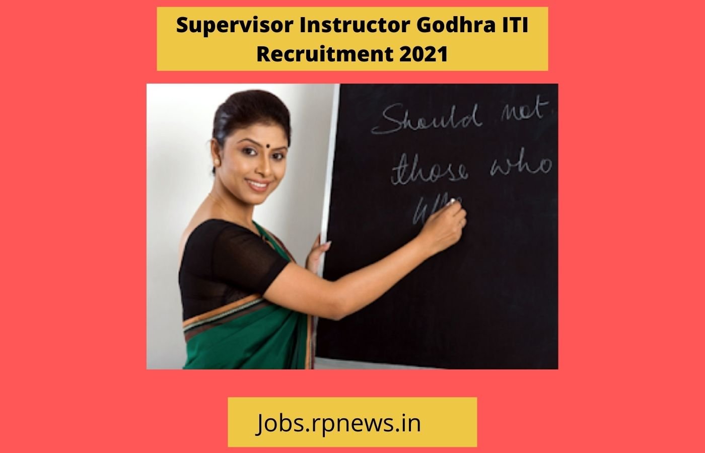 Supervisor Instructor Godhra ITI Recruitment 2021