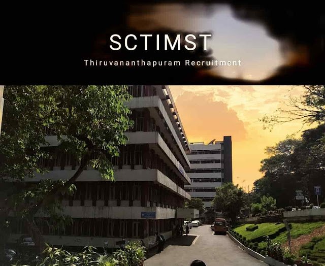 SCTIMST Recruitment 2022